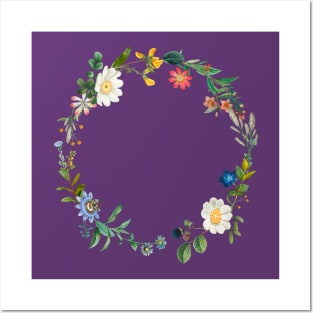 Floral Ring Posters and Art